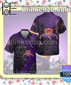 Crown Royal Original Purple Summer Hawaiian Shirt