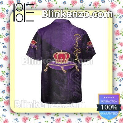 Crown Royal Original Purple Summer Hawaiian Shirt b