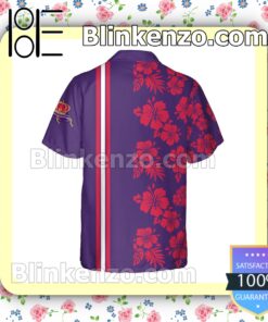 Crown Royal Purple Summer Hawaiian Shirt a