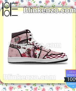 DEMON SLAYER DS Nezuko Air Jordan 1 Mid Shoes a