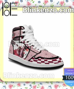 DEMON SLAYER DS Nezuko Air Jordan 1 Mid Shoes b