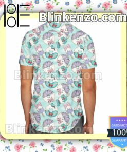 Daisy And Donald Treats Disney Cartoon Graphics Inspired Summer Hawaiian Shirt, Mens Shorts a