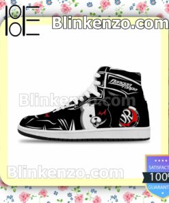 Danganronpa Monokuma Air Jordan 1 Mid Shoes