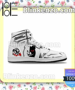 Danganronpa Monokuma Air Jordan 1 Mid Shoes a