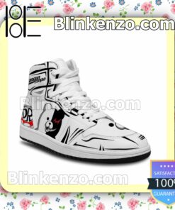 Danganronpa Monokuma Air Jordan 1 Mid Shoes b