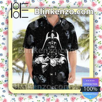 Dark Vader Galaxy Star Wars Summer Shirts c