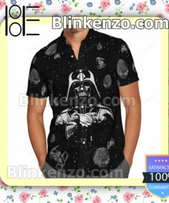 Dark Vader Particles On Black Summer Shirts a