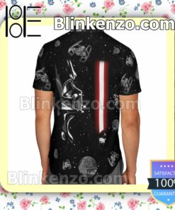 Dark Vader Particles On Black Summer Shirts b