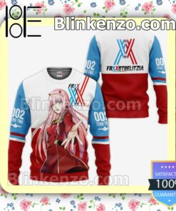 Darling In The Franxx Code 002 Zero Two Anime Personalized T-shirt, Hoodie, Long Sleeve, Bomber Jacket b