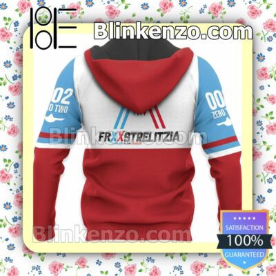 Darling In The Franxx Code 002 Zero Two Anime Personalized T-shirt, Hoodie, Long Sleeve, Bomber Jacket x