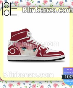 Darling In The Franxx Zero Two Air Jordan 1 Mid Shoes a