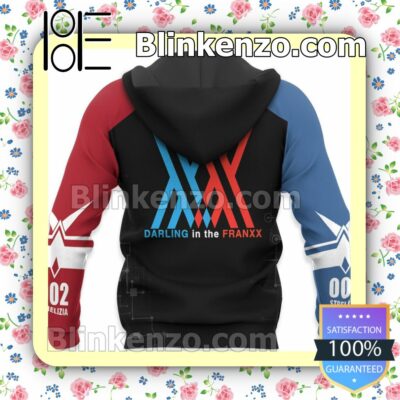 Darling In The Franxx Zero Two Code 002 Anime Personalized T-shirt, Hoodie, Long Sleeve, Bomber Jacket x