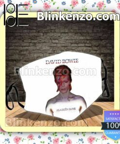 David Bowie Aladdin Sane Album Cover Reusable Masks