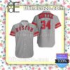 David Ortiz Boston Red Sox Player Gray Jersey Inspired Style Summer Shirt