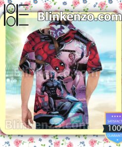 Deadpool Black Panther Summer Hawaiian Shirt a