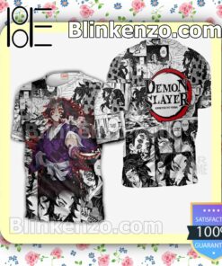 Demon Kokushibo Demon Slayer Anime Mix Demon Slayer No Yaiba Manga Merch Personalized T-shirt, Hoodie, Long Sleeve, Bomber Jacket b