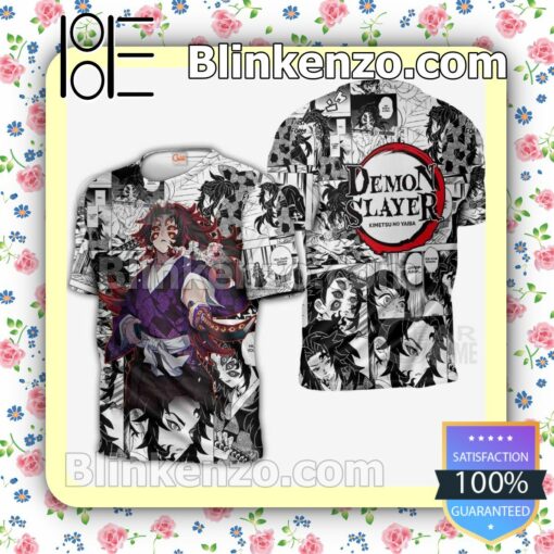 Demon Kokushibo Demon Slayer Anime Mix Demon Slayer No Yaiba Manga Merch Personalized T-shirt, Hoodie, Long Sleeve, Bomber Jacket b