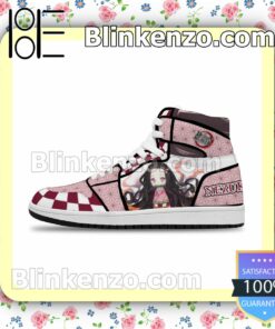 Demon Slayer Nezuko Air Jordan 1 Mid Shoes