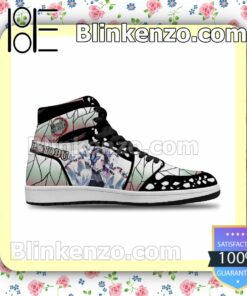 Demon Slayer Shinobu Kocho Merch Custom Anime Air Jordan 1 Mid Shoes a