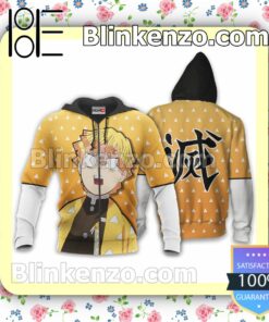 Demon Slayer Zenitsu Anime Funny Style Personalized T-shirt, Hoodie, Long Sleeve, Bomber Jacket