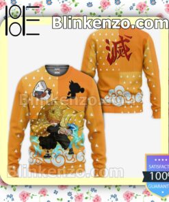 Demon Slayer Zenitsu Anime Personalized T-shirt, Hoodie, Long Sleeve, Bomber Jacket a