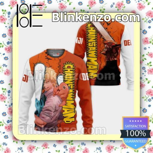 Denji Chainsaw Man Anime Personalized T-shirt, Hoodie, Long Sleeve, Bomber Jacket a