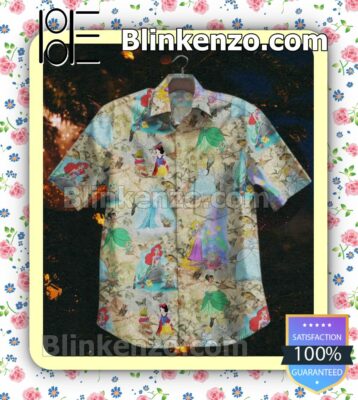 Disney Princess Vintage Summer Shirt