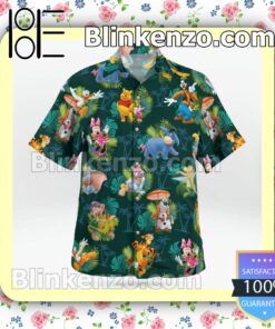 Disney Tropical Green Summer Shirts b