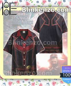 Doctor Strange Cosplay Red Summer Hawaiian Shirt c