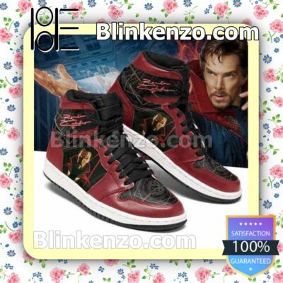 Doctor Strange Marvel Movies Signature Air Jordan 1 Mid Shoes