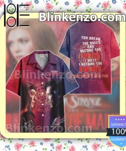 Doctor Strange in the Multiverse of Madness Signature Summer Hawaiian Shirt c