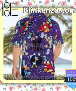 Donald Duck Evils Costume Summer Hawaiian Shirt, Mens Shorts a