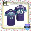 Donovan Mitchell 45 Utah Jazz Purple Jersey Inspired Style Summer Shirt