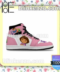 Dora The Explorer Air Jordan 1 Mid Shoes a