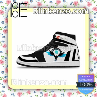 Dota 2 Team Logo Kind Raison Inc Air Jordan 1 Mid Shoes