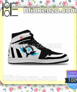 Dota 2 Team Logo Kind Raison Inc Air Jordan 1 Mid Shoes a