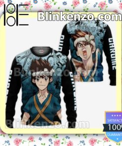 Dr Stone Chrome Anime Personalized T-shirt, Hoodie, Long Sleeve, Bomber Jacket a