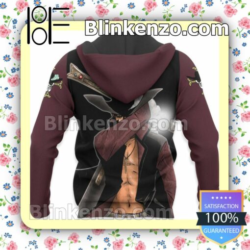 Dracule Mihawk One Piece Anime Personalized T-shirt, Hoodie, Long Sleeve, Bomber Jacket x