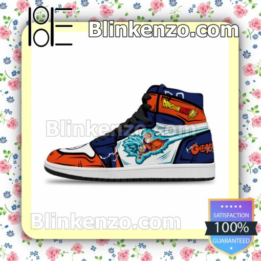 Dragon Ball DBZ Goku Air Jordan 1 Mid Shoes