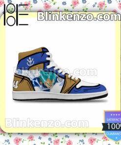 Dragon Ball Super DBS Vegeta SSJ Blue Custom Anime Air Jordan 1 Mid Shoes b