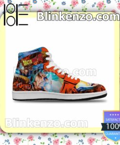 Dragon Ball Vegeta Shoes DBZ Air Jordan 1 Mid Shoes b