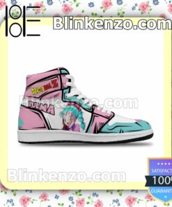 Dragon Ball Z DBZ Bulma Anime Shoes DBZ Air Jordan 1 Mid Shoes a