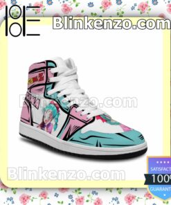Dragon Ball Z DBZ Bulma Anime Shoes DBZ Air Jordan 1 Mid Shoes b