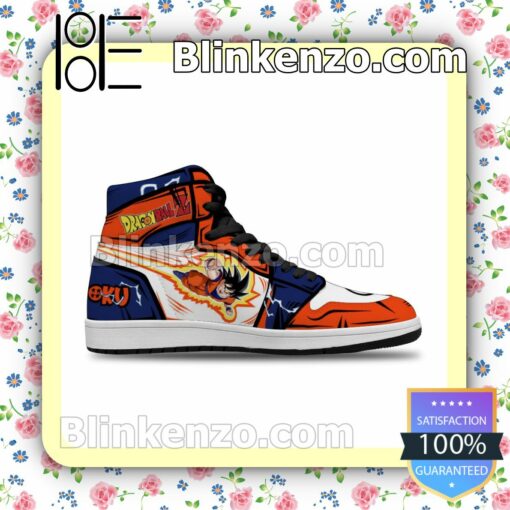 Dragon Ball Z DBZ Goku Air Jordan 1 Mid Shoes a