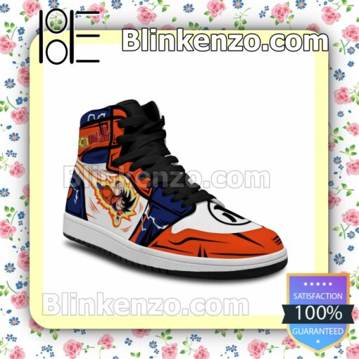 Dragon Ball Z DBZ Goku Air Jordan 1 Mid Shoes b