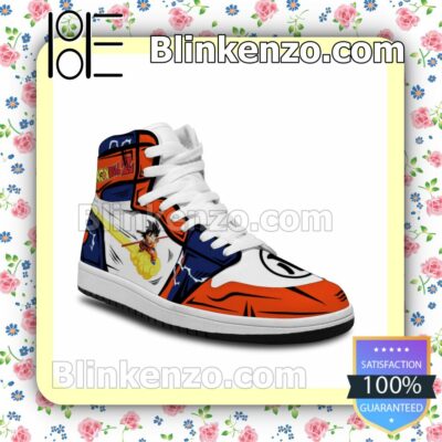 Dragon Ball Z Goku Cloud Shoes DBZ Air Jordan 1 Mid Shoes b