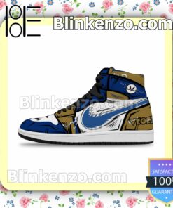 Dragon Ball Z Vegeta Shoes DBZ Air Jordan 1 Mid Shoes