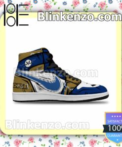 Dragon Ball Z Vegeta Shoes DBZ Air Jordan 1 Mid Shoes a