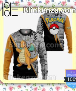 Dragonite Anime Pokemon Mix Manga Personalized T-shirt, Hoodie, Long Sleeve, Bomber Jacket a