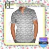EPCOT Icon Disney World Inspired Gray Summer Hawaiian Shirt, Mens Shorts